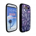 Wholesale Samsung Galaxy S3 I Love You Gummy Design Case (Purple I LOVE YOU)